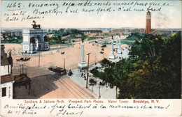 CPA AK Soldiers&Sailors Arch Water Tower Brooklyn NEW YORK CITY USA (790438) - Brooklyn