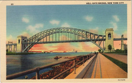 CPA AK Hell Gate Bridge NEW YORK CITY USA (790475) - Ponti E Gallerie