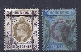 210039536  HONG KONG.  YVERT  Nº  82/3 - Gebraucht