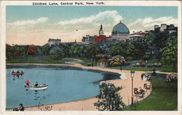 CPA AK Children Lake Central Park NEW YORK CITY USA (790577) - Central Park