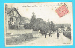 CPA SAINT REMY LES CHEVREUSE Le Bourg Neuf Route De Paris  - 78 Yvelines - St.-Rémy-lès-Chevreuse