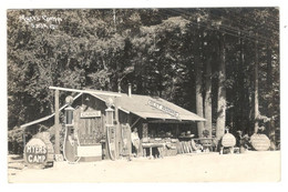 Vintage Postcard 1900's Myer's Camp Gas Pumps Great Old Postcard Unused See Description BB - Other