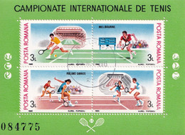 TENNIS INTERNATIONAL 1988  ROMANIA BLOCK - Tenis