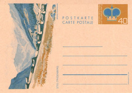 LIECHTENSTEIN - POSTKARTE 40 RAPPEN 1976 Wz Z MNH Mi #P80x /QC51 - Enteros Postales