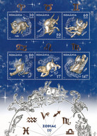 Romania - 2011 Zodiac MNH, BLOCK I , MNH**, 2011, ROMANIA - Astrology
