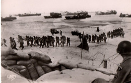 Débarquement De Normandie 1944 - D-Day - édit. Gaby N°8 - Vendue à Omaha Beach - Guerra 1939-45