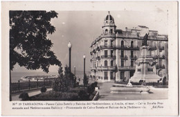 Delcampe - Pf. TARRAGONA. Paseo Calvo Sotelo Y Balcon Del Mediterraneo. 19 - Tarragona