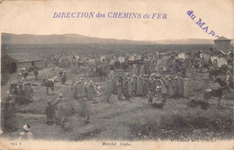 ¤¤  -  MAROC  -  Marché Arabe  -  Carte De La Direction Des Chemins De Fer Du Maroc  -  ¤¤ - Other & Unclassified