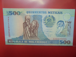 MOZAMBIQUE 500 METICAIS Peu Circuler/Neuf (B.23) - Mozambique