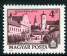 HUNGARY 1980 Towns Definitive 4 Ft. MNH / **.  Michel 3441 - Ungebraucht