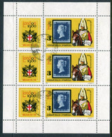 HUNGARY 1980 LONDON Stamp Exhibition Sheetlet Used.  Michel 3429 Kb - Gebruikt
