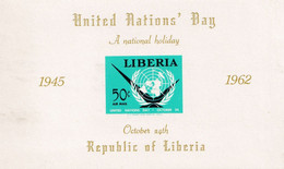Liberia 1962 - United Nations Day - MNH - VN