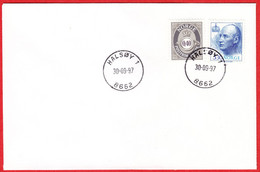 NORWAY -  8662 HALSØY 1 - (Nordland County) - Last Day/postoffice Closed On 1997.09.30 - Local Post Stamps