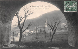 L'ESCARENE - Vue Prise Dessous Les Arcades - L'Escarène