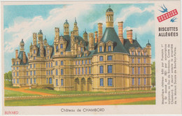 Buvard - Biscottes Grégoire - Château De Chambord (41 - Loir Et Cher) - Biscottes