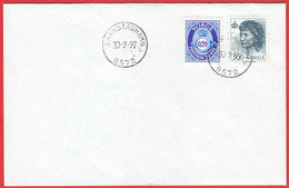 NORWAY -  8572 SKARSTADHAMN - (Nordland County) - Last Day/postoffice Closed On 1997.09.30 - Local Post Stamps