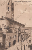 CARTOLINA  ASCOLI PICENO,MARCHE,PALAZZO DEL POPOLO,MEMORIA,BELLA ITALIA,IMPERO ROMANO,STORIA,CULTURA,VIAGGIATA 1927 - Ascoli Piceno