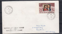 British Antarctic Territory (BAT) 1973 Cover Ca Signy Island 20 DE 73 (52503) - Lettres & Documents