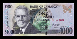 Jamaica 1000 Dollars 2017 Pick 86m SC UNC - Jamaique
