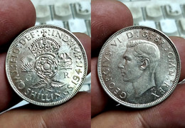 GREAT BRITAIN 2 SHILLINGS FLORIN 1941 Km#855 SILVER (G#07-01.2) - M. Collections