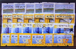 Allemagne Germany - 4 Differentes X 6 ATM Used With Varieties - Máquinas Franqueo (EMA)