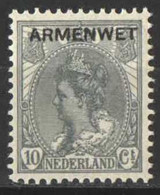 Nederland 1913 Dienst 7 Postfris/MNH Armenwet, Service Stamps. - Service