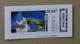 Ti02-02 : SPECIMEN - Fleurs 39.04 €  +  8.85 € (autoadhésifs / Autocollants) - Especimenes