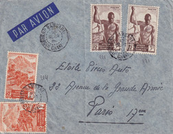 AEF - Aérogramme De Balgari Du 10/9/50 Pour Paris - Lettres & Documents