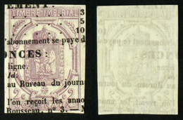 JOURNAUX N° 1 -  TB Cote 85€ - Zeitungsmarken (Streifbänder)