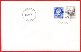 NORWAY -  8368 SMEDVIK - 24 MmØ - (Nordland County) - Last Day/postoffice Closed On 1997.09.30 - Emisiones Locales