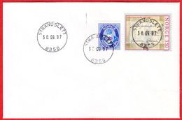 NORWAY -  8356 STRANDSLETT - 24 MmØ - (Nordland County) - Last Day/postoffice Closed On 1997.09.30 - Local Post Stamps