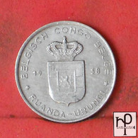 RUANDA URUNDI 1 FRANC 1958 -    KM# 4 - (Nº43371) - Rwanda