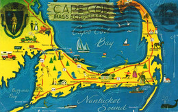 CAPE COD - Map - Cape Cod