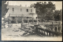 CPA MARSEILLE L' ESTAQUE LA FALAISE  (13 Bouches Du Rhône ) 1908 Animée FEMMES  SAINT CYR VAR - L'Estaque