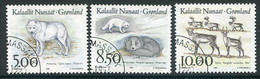 GREENLAND 1993 Mammals I Used.  Michel 239-51 - Used Stamps