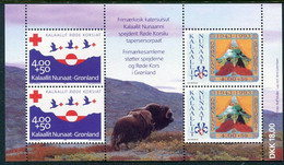 GREENLAND 1993 Red Cross Block MNH / **.  Michel  Block 4 - Neufs