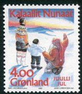 GREENLAND 1992 Christmas MNH / **.  Michel 229 - Unused Stamps