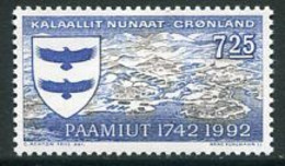 GREENLAND 1992 250th Anniversary Of Paamiut MNH / **.  Michel 225 - Nuevos