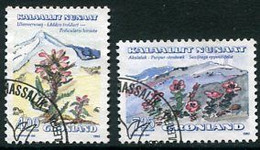 GREENLAND 1992 Flowers III Used.  Michel 223-24 - Used Stamps