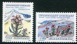 GREENLAND 1992 Flowers III MNH / **.  Michel 223-24 - Ongebruikt