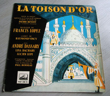 Francis Lopez / André Dassary / Lina Dachary / Lucien Lupi ‎– La Toison D'Or - Oper & Operette