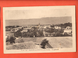 ZOS-44 Saint-Julien-en-Genevois Vue Générale. Circulé Avec Timbre Suisse Cachet Perly 1927 - Saint-Julien-en-Genevois