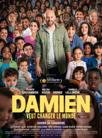 Affiche De Cinéma " DAMIEN VEUT CHANGER LE MONDE " Format 120X160cm - Affiches & Posters