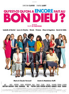 Affiche De Cinéma " QU'EST-CE QU'ON A ENCORE FAIT AU BON DIEU " Format 40X60 Cm - Affiches & Posters