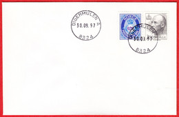 NORWAY -  8324 DIGERMULEN A - 24 MmØ - (Nordland County) - Last Day/postoffice Closed On 1997.09.30 - Local Post Stamps