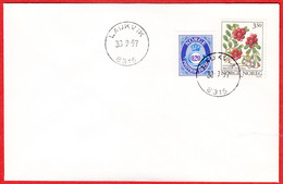 NORWAY -  8315 LAUKVIK - (Nordland County) - Last Day/postoffice Closed On 1997.09.30 - Local Post Stamps