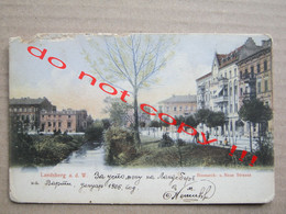 Germany / Landsberg A. D. W. - Bismarck - U. Neue Strasse ( 1906 ) - Signature Marko Nešić RARE - Landsberg