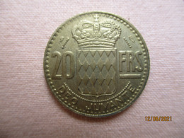 Monaco 20 Francs 1951 - 1949-1956 Anciens Francs