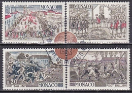 LOTE 2197 // MONACO  YVERT Nº: 624/627   ¡¡¡ OFERTA - LIQUIDATION - JE LIQUIDE !!! - Used Stamps