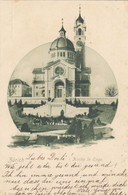 6048) ZÜRICH - KIRCHE In ENGE - Tolle Sehr Alte LITHO - Enge